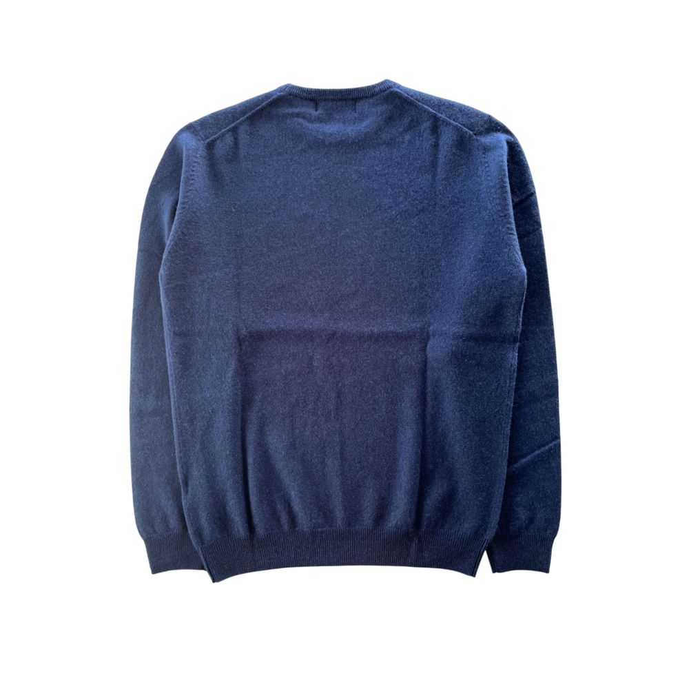 Baldinini Trend Blue Cashmere Men Men's Sweater