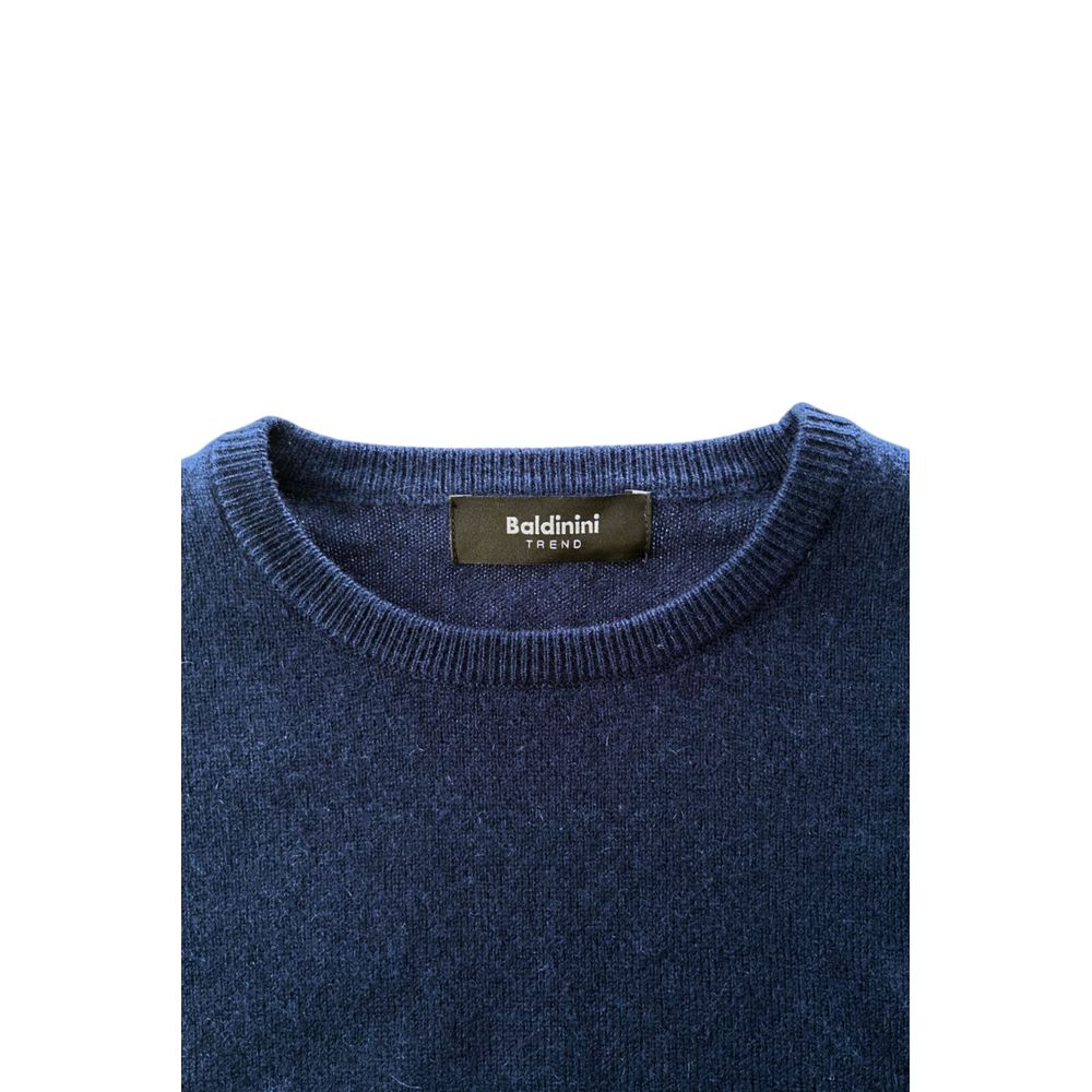 Baldinini Trend Blue Cashmere Men Men's Sweater