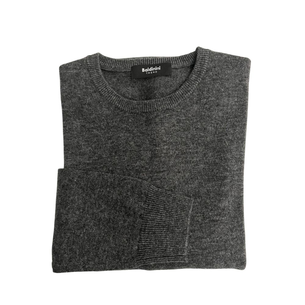 Baldinini Trend Gray Cashmere Men Men's Sweater