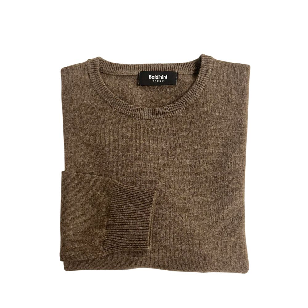 Baldinini Trend Brown Cashmere Men Men's Sweater