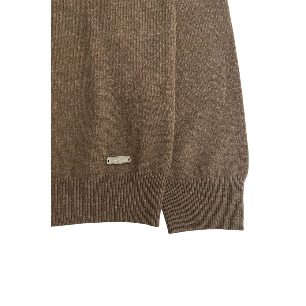 Baldinini Trend Brown Cashmere Men Men's Sweater