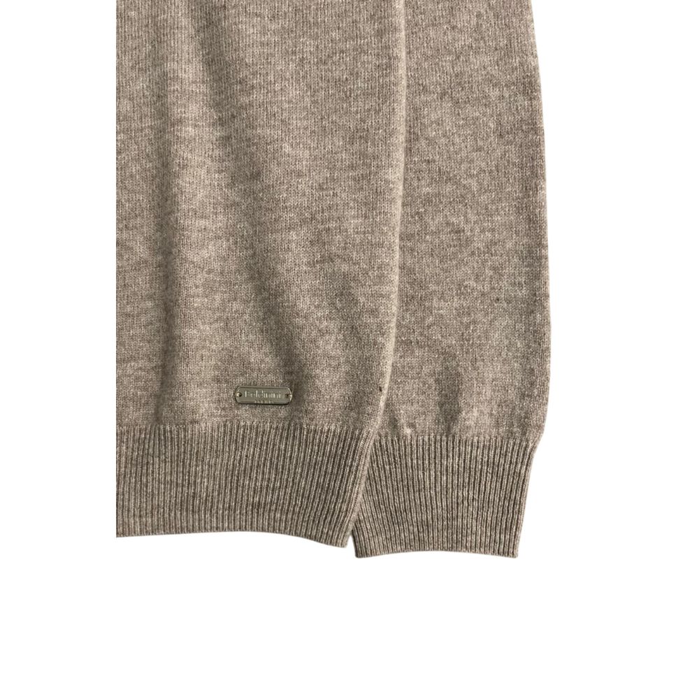 Baldinini Trend Beige Cashmere Men Men's Sweater