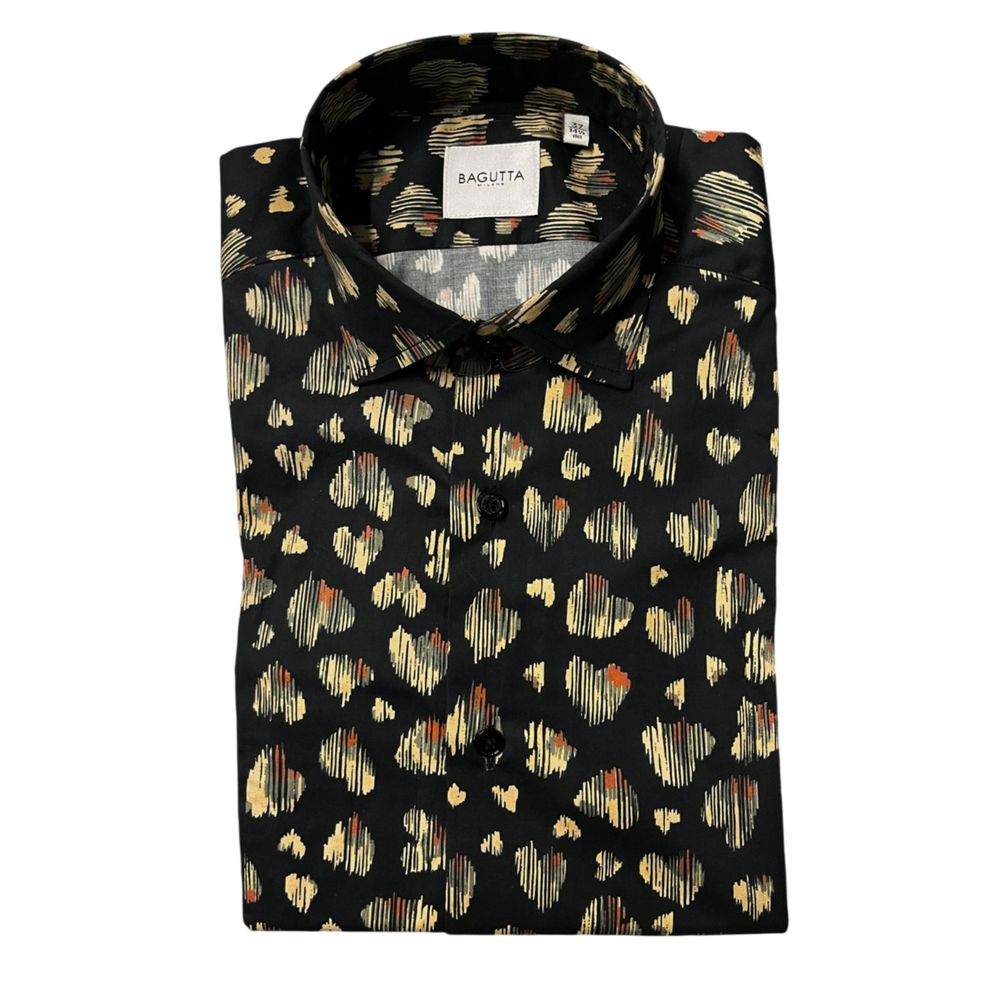 Bagutta Multicolor Cotton Men Men's Shirt