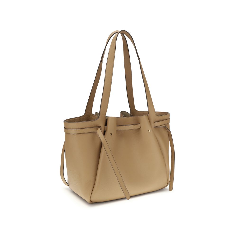 Tory Burch Beige Leather Shoulder Women's Bag
