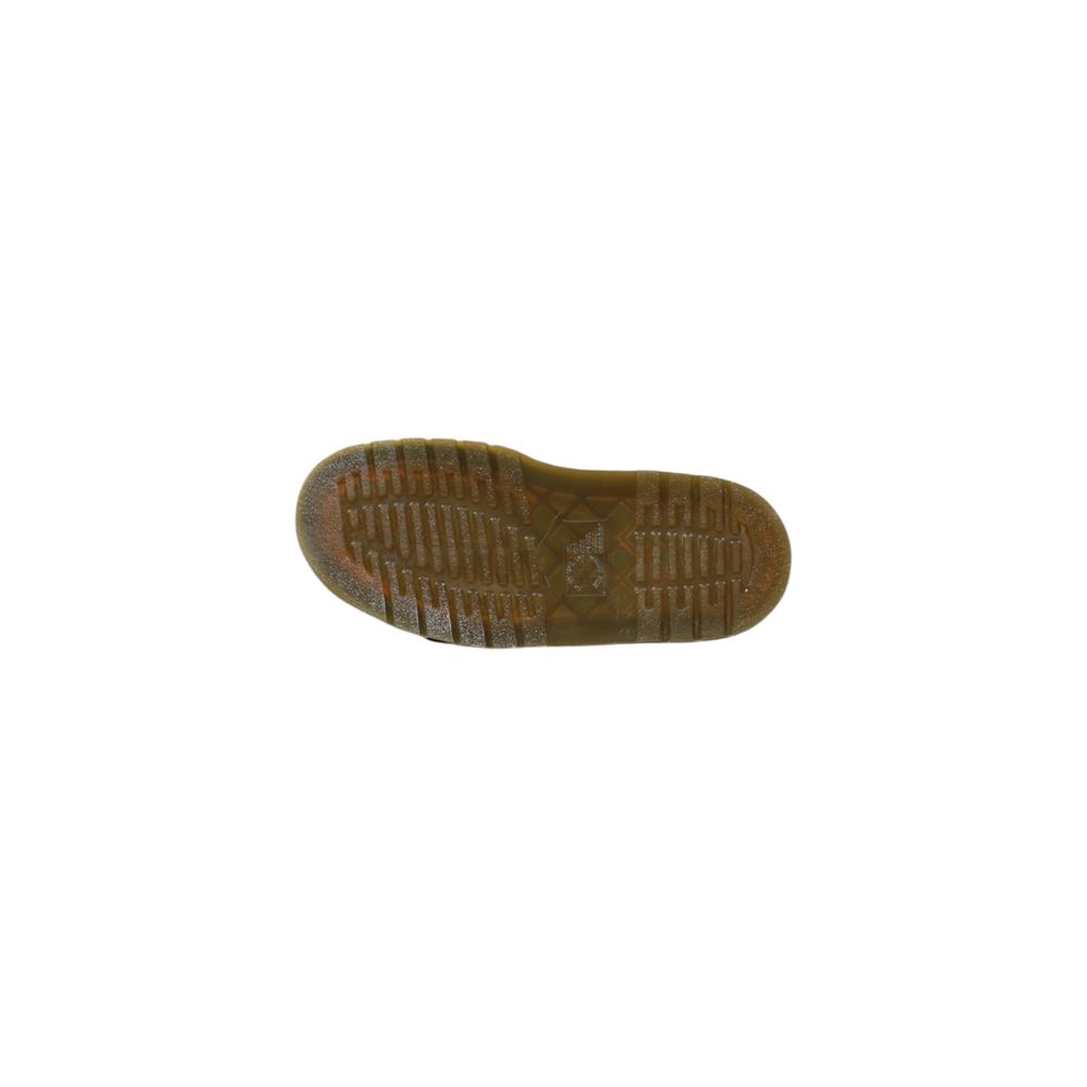 Dr. Martens Black Leather Flat Men's Sandals