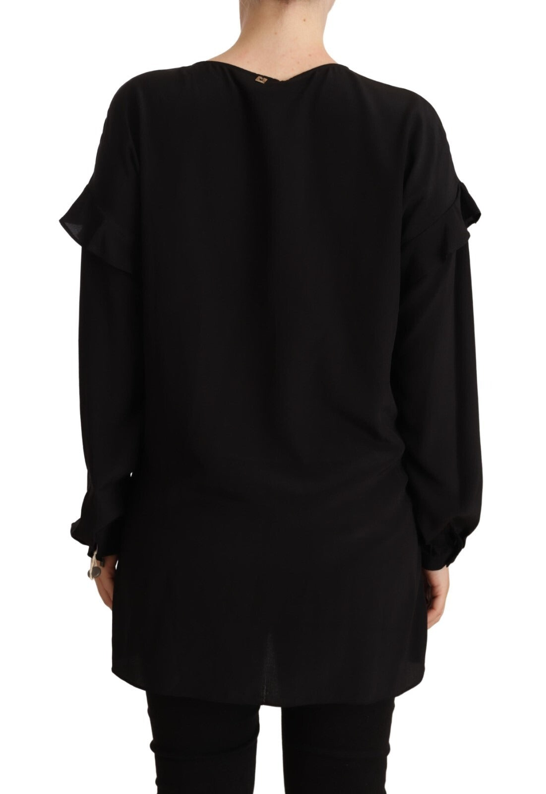Twinset Multicolor Long Sleeves Round Neck Pullover Women's Sweater (Pre-Owned)