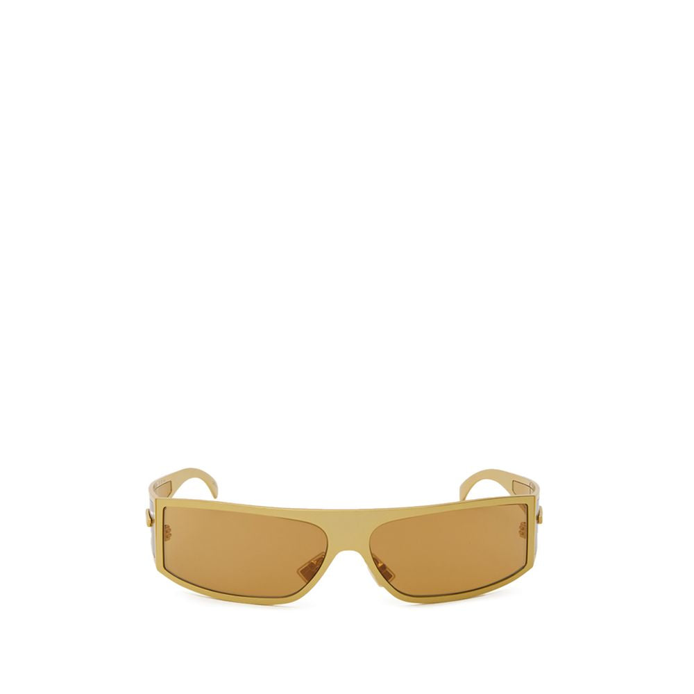 Bottega Veneta Gold Metal Men's Sunglasses