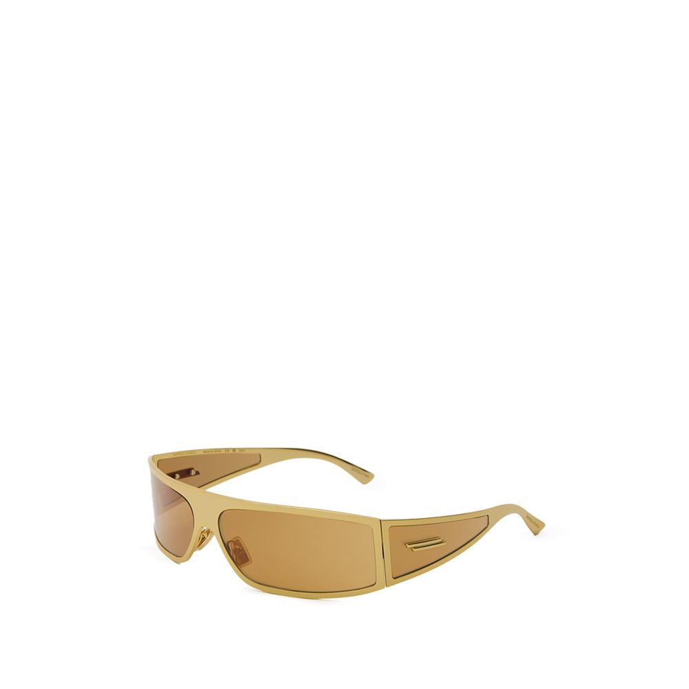 Bottega Veneta Gold Metal Men's Sunglasses