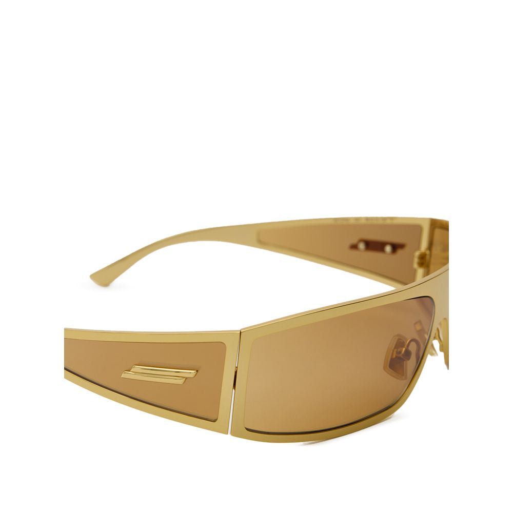 Bottega Veneta Gold Metal Men's Sunglasses