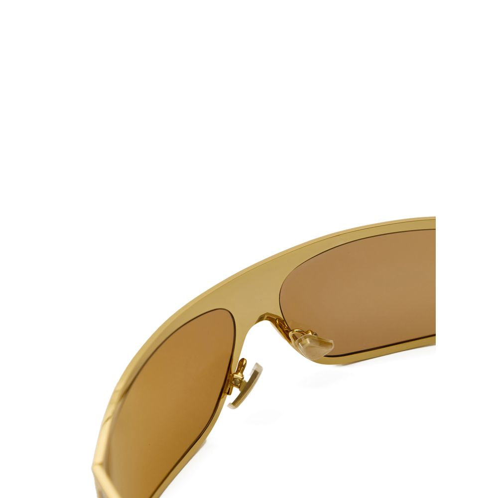 Bottega Veneta Gold Metal Men's Sunglasses