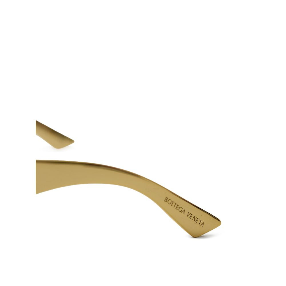 Bottega Veneta Gold Metal Men's Sunglasses