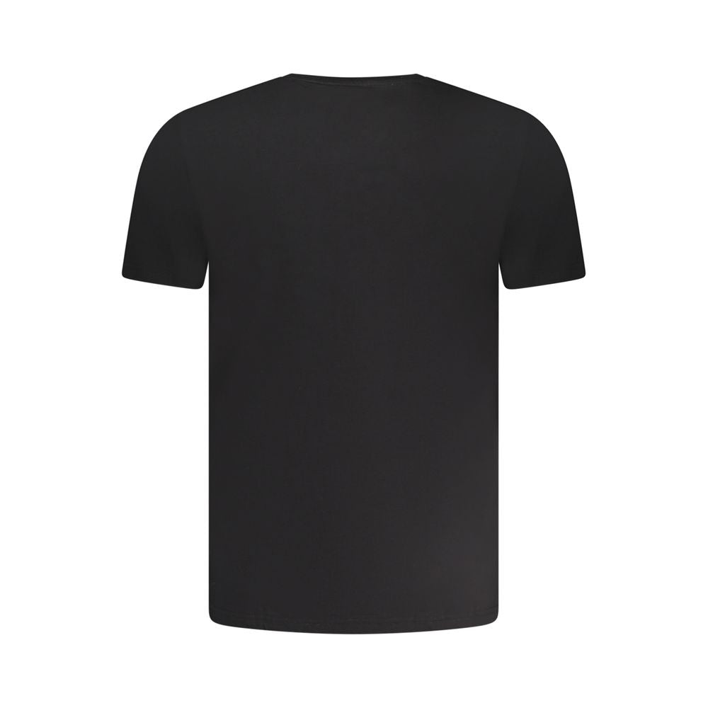 Aeronautica Militare Black Cotton Men's Men's T-Shirt
