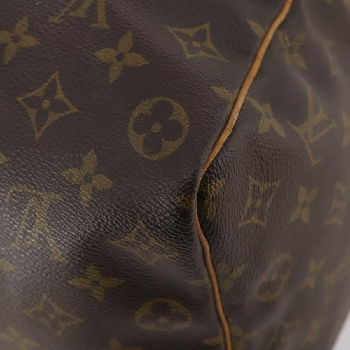 Louis Vuitton Keepall Monogram Canvas Brown Canvas Travel Bag Bag (Pre-Owned)