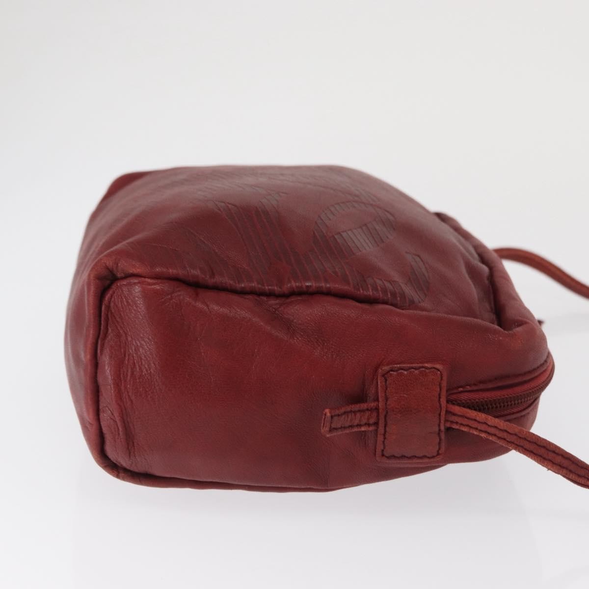 Loewe Vintage Leather Red Leather Shoulder Bag Bag (Pre-Owned)