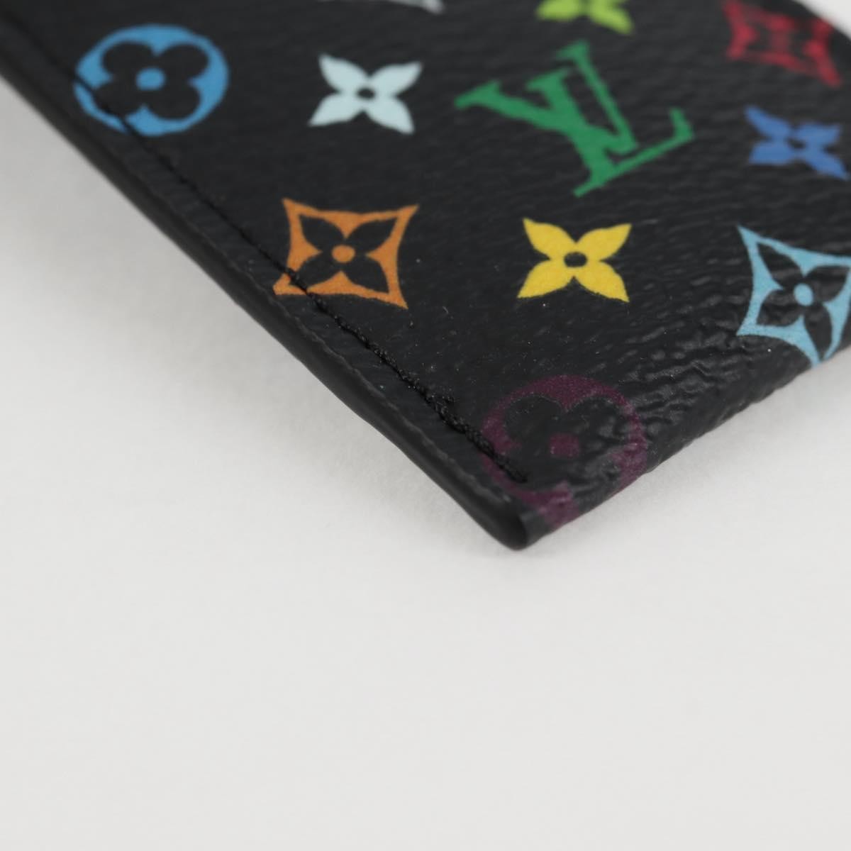 Louis Vuitton Etui À Stylo Canvas Black Canvas Clutche & Pouche Bag (Pre-Owned)