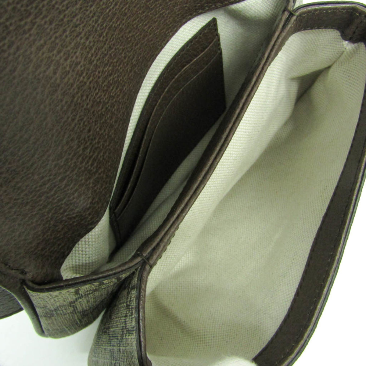 Gucci Blondie Belt Gg Coated Canvas Beige Canvas Clutche & Pouche Bag (Pre-Owned)