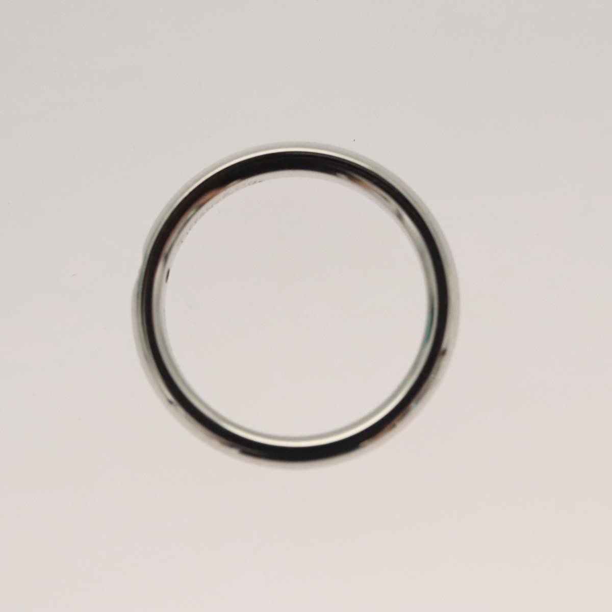 Tiffany & Co. Elsa Peretti Band Platinum Silver Platinum Ring Jewelry (Pre-Owned)