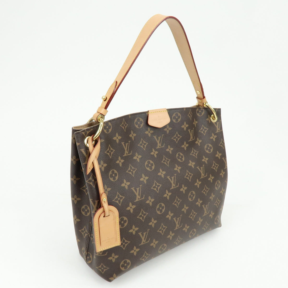 Louis Vuitton Graceful Monogram Canvas Brown Canvas Handbag (Pre-Owned)