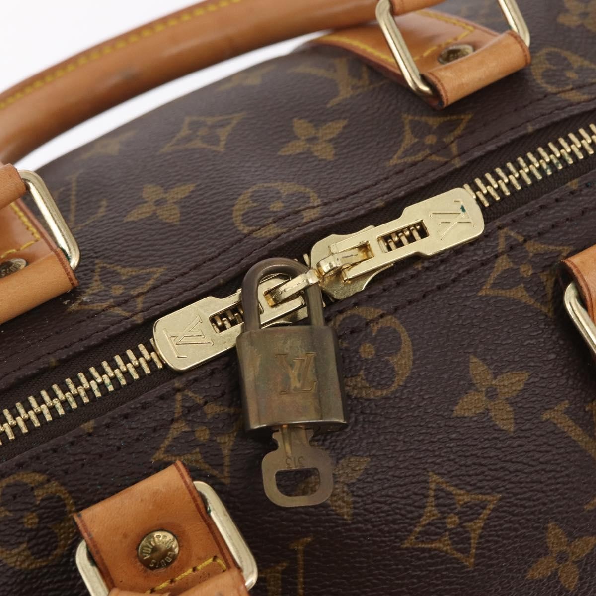 Louis Vuitton Keepall Monogram Canvas Brown Canvas Travel Bag Bag (Pre-Owned)