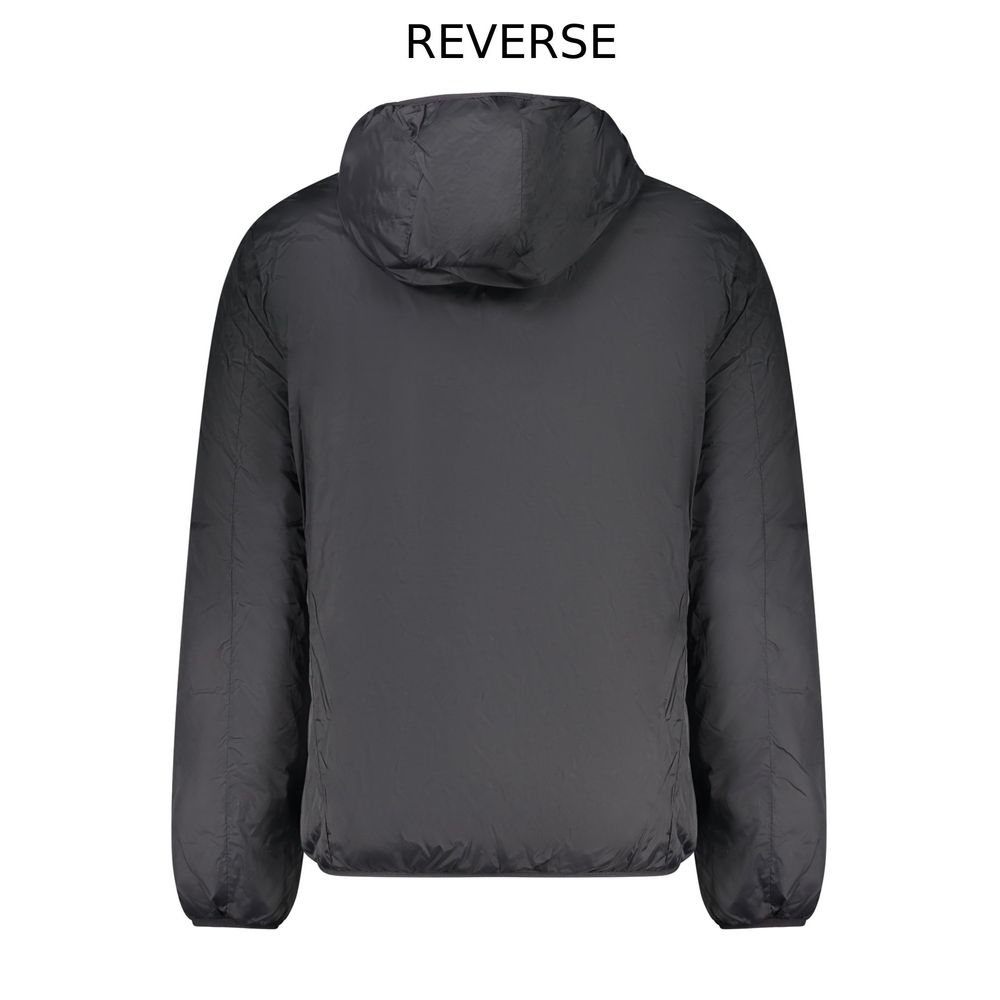 Norway 1963 Black Polyester Men's Reversible Men's Jacket