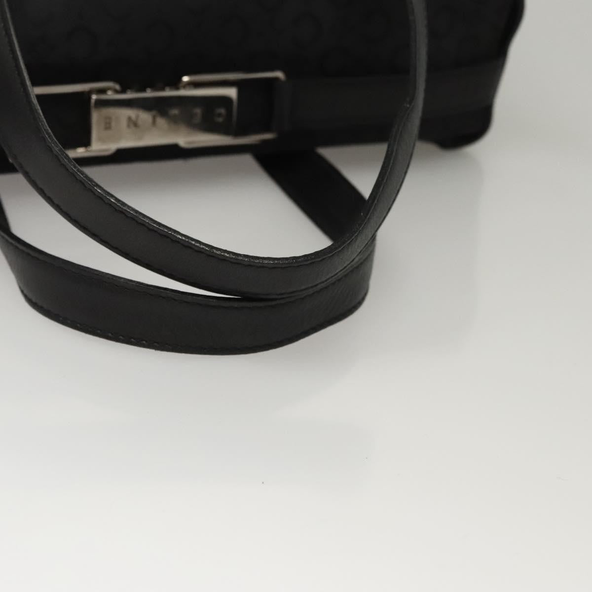 Celine C Macadam Canvas Black Canvas Handbag (Pre-Owned)