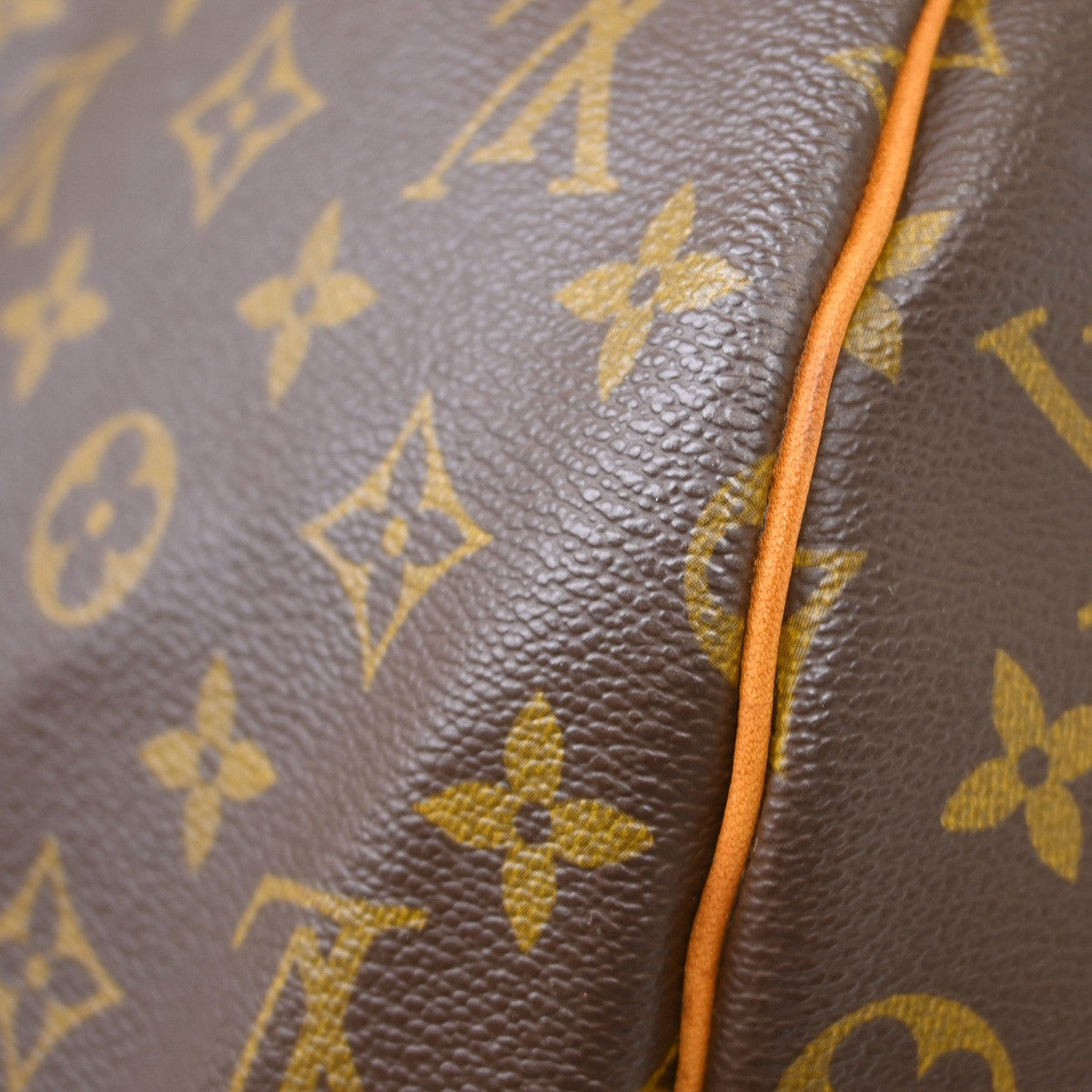 Louis Vuitton Keepall Monogram Canvas Brown Canvas Travel Bag Bag (Pre-Owned)
