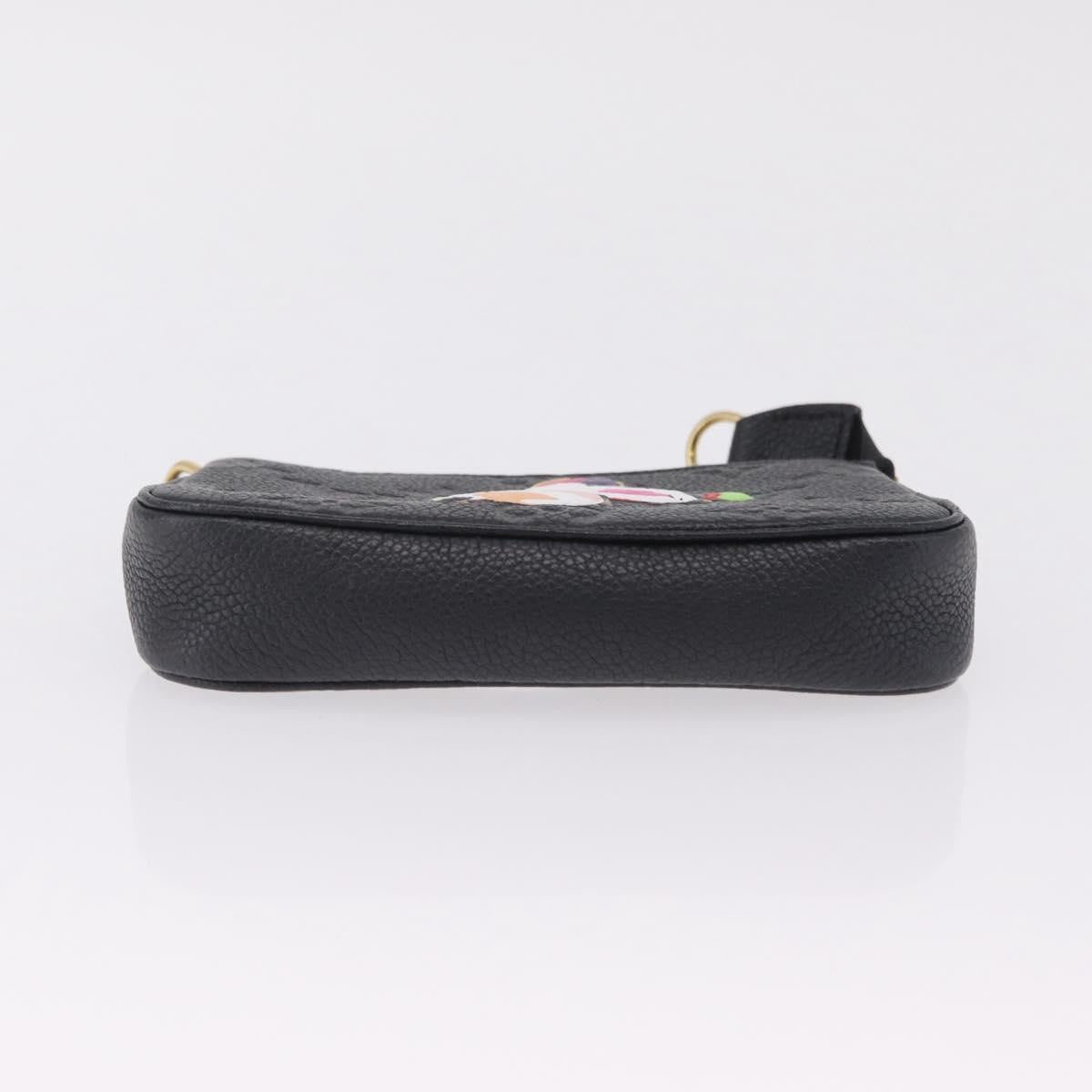 Louis Vuitton Pochette Accessoires Monogram Empreinte Leather Black Leather Clutche & Pouche Bag (Pre-Owned)