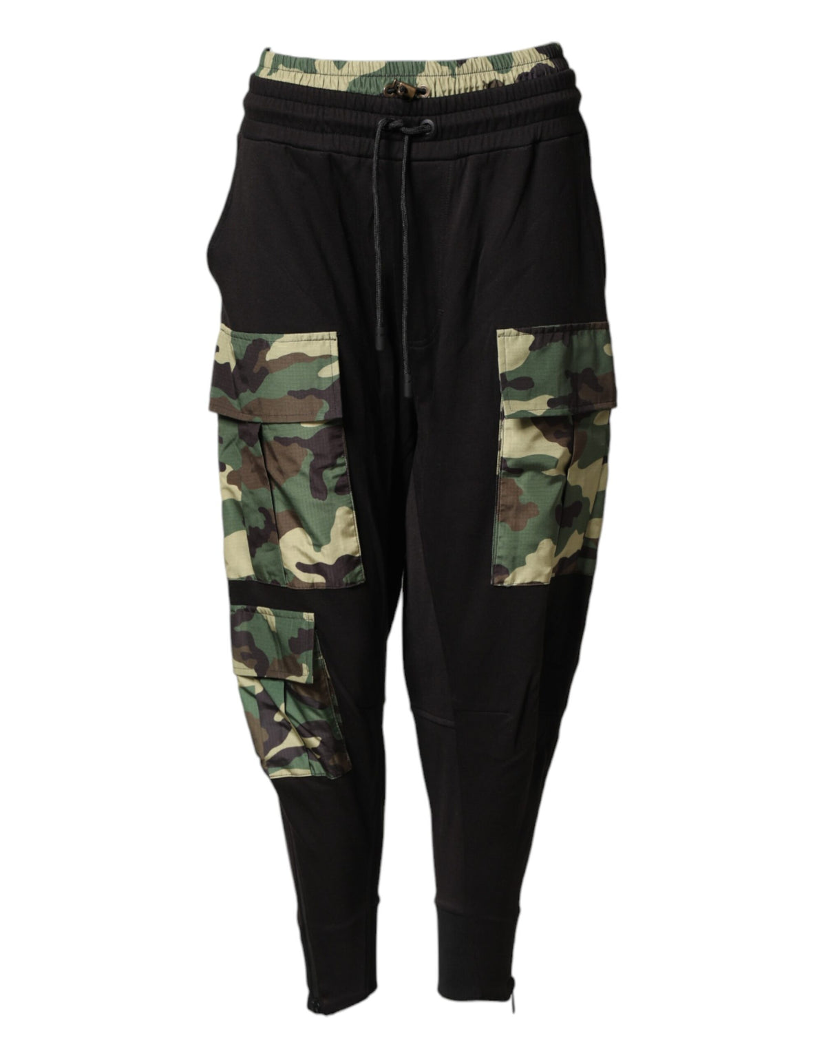 Dolce & Gabbana Multicolor Camouflage Cargo Jogger Men Men's Pants