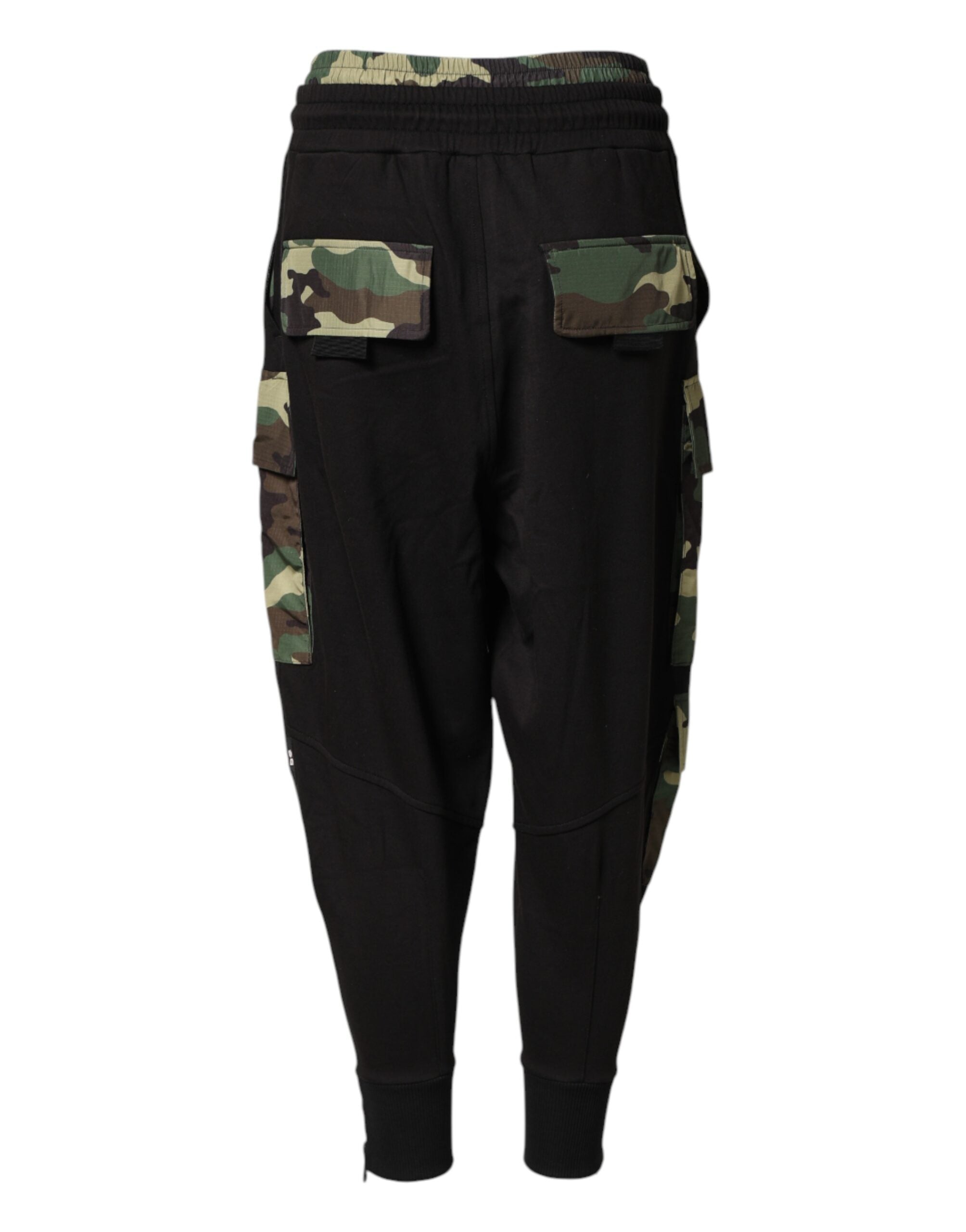 Dolce & Gabbana Multicolor Camouflage Cargo Jogger Men Men's Pants