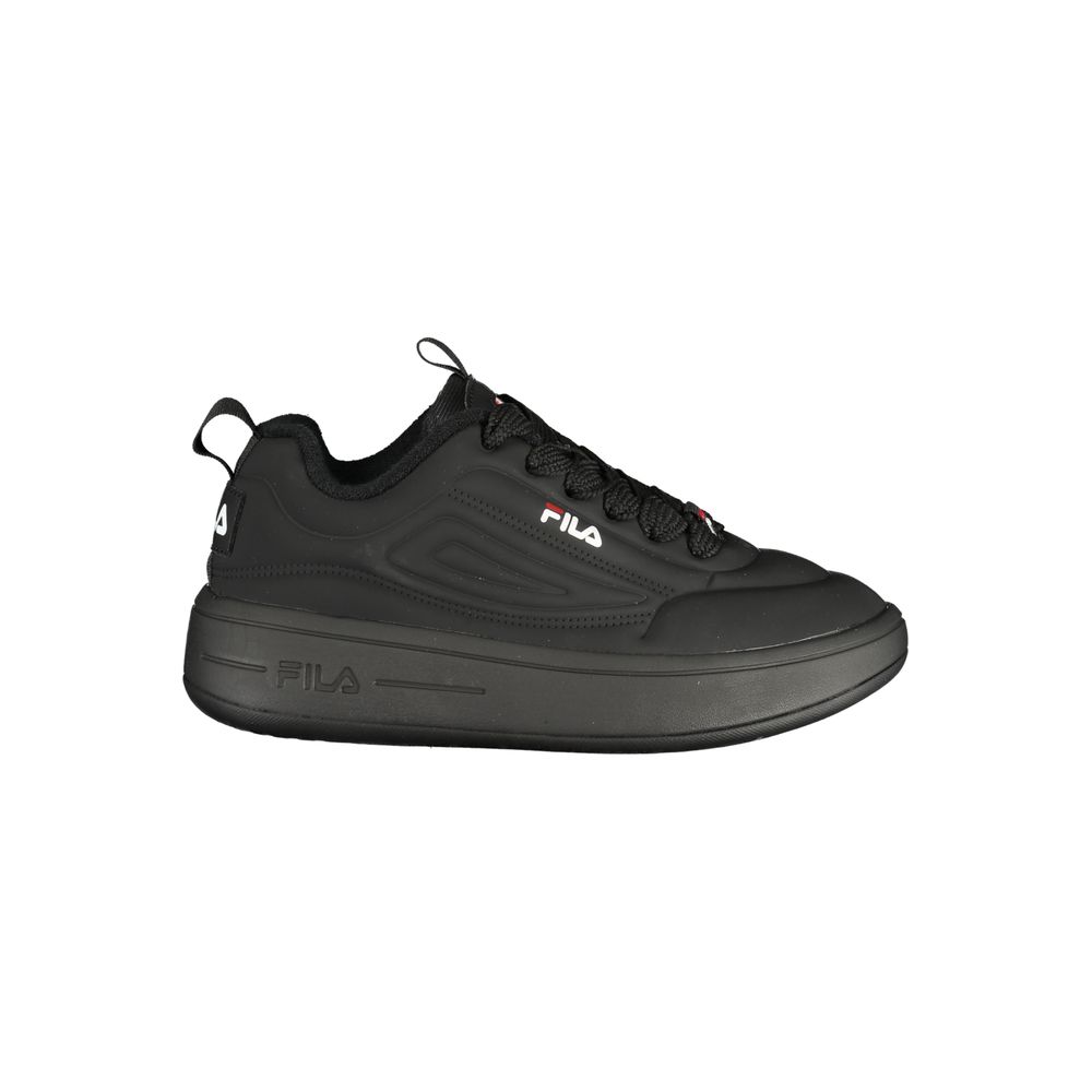 Fila Black Polyurethane Women Women's Sneaker