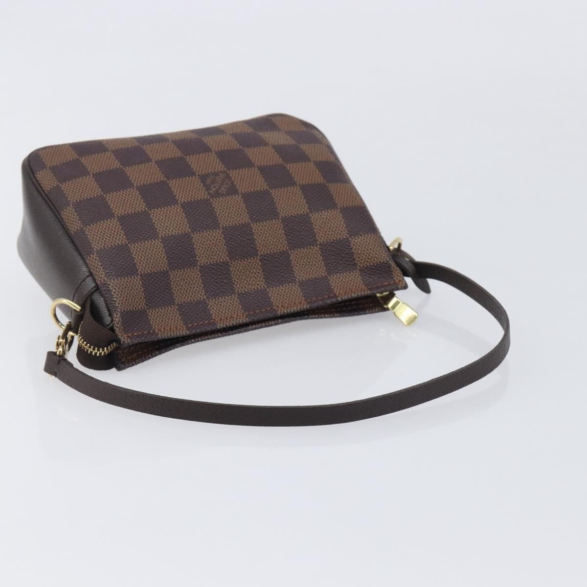 Louis Vuitton Trousse Make Up Damier Brown Canvas Clutche & Pouche Bag (Pre-Owned)