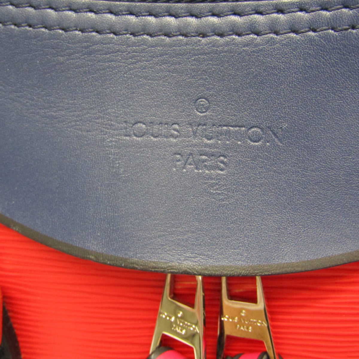 Louis Vuitton Tuileries Epi Leather Red Leather Handbag (Pre-Owned)