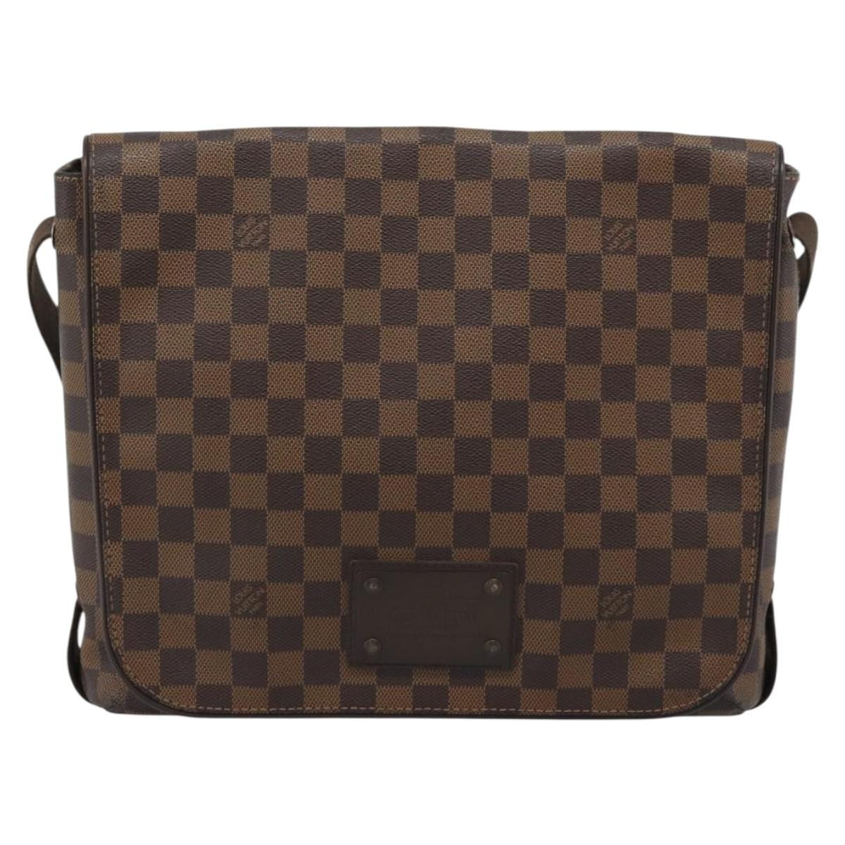 Louis Vuitton Brooklyn Damier Ebene Brown Canvas Shoulder Bag Bag (Pre-Owned)