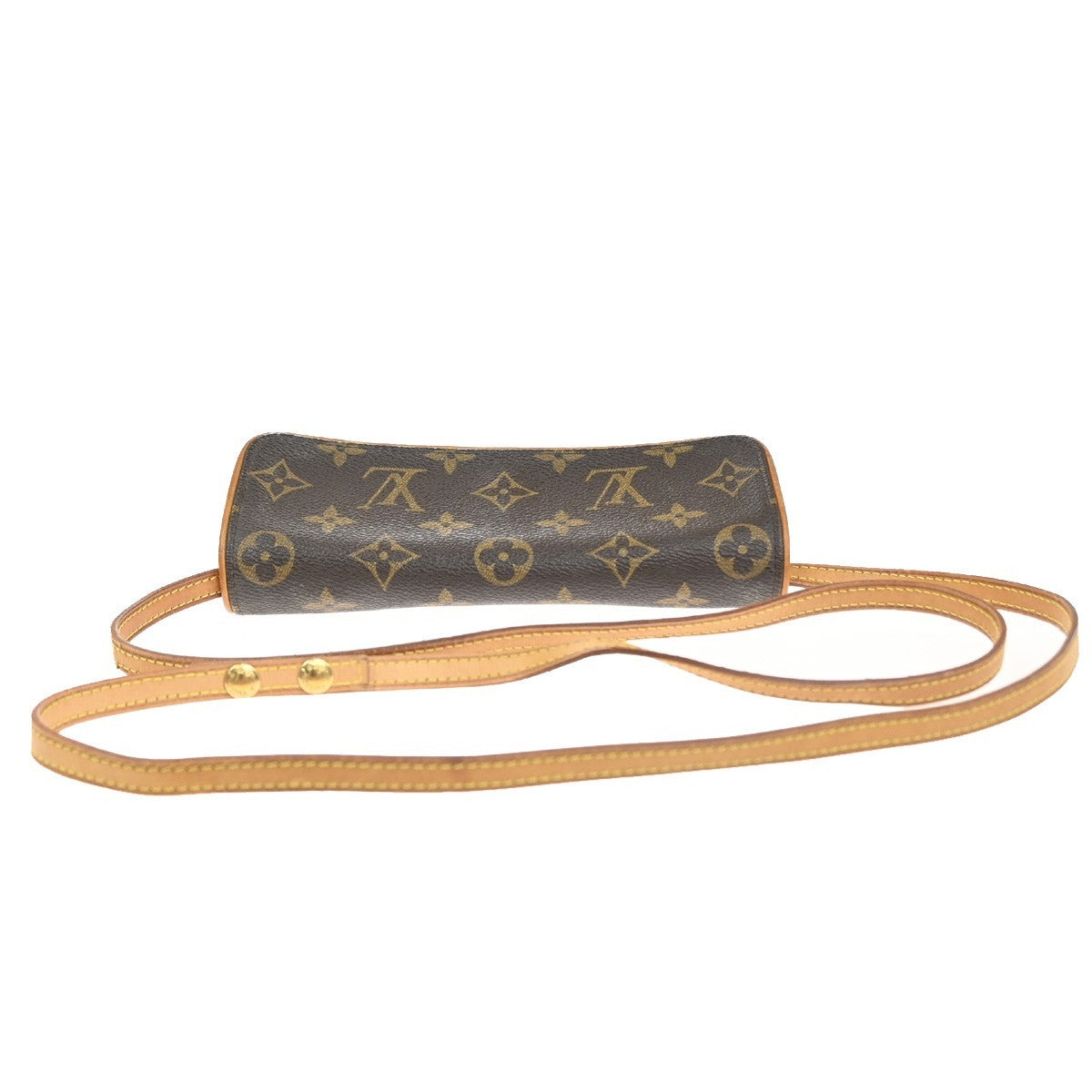 Louis Vuitton Twin Monogram Canvas Brown Canvas Clutche & Pouche Bag (Pre-Owned)