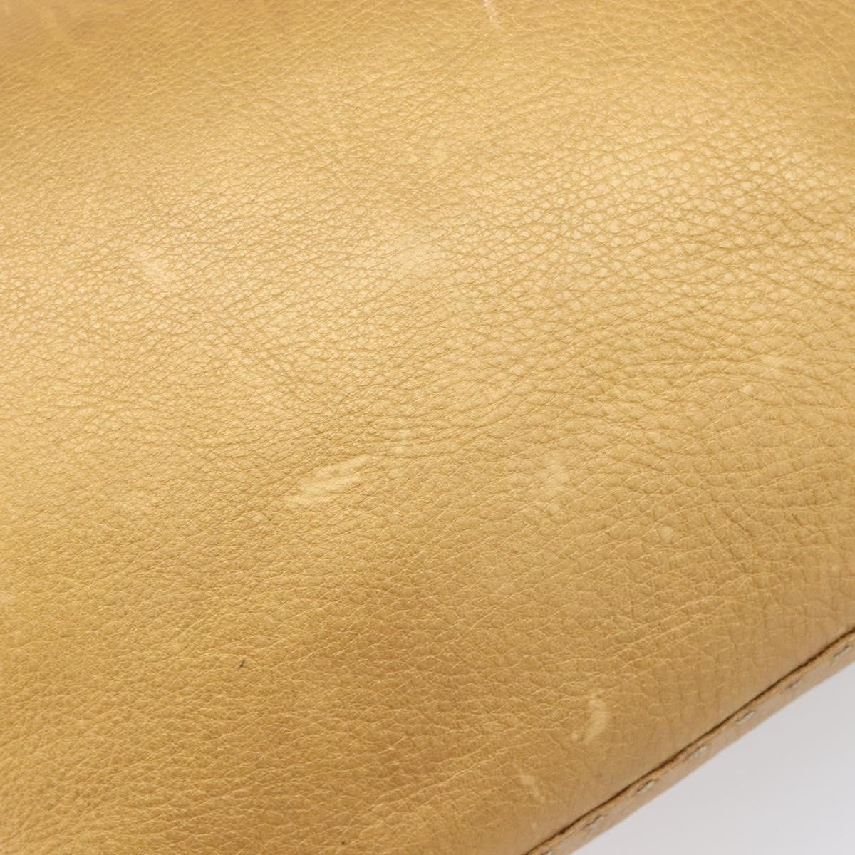 Fendi Selleria Leather Brown Leather Shoulder Bag Bag (Pre-Owned)