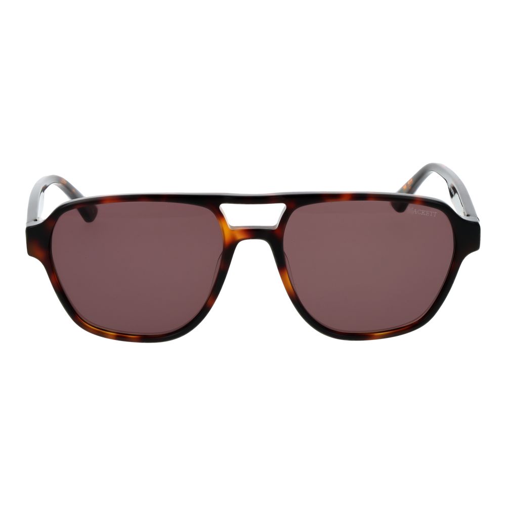 Hackett Brown Acetate Men's Sunglasses