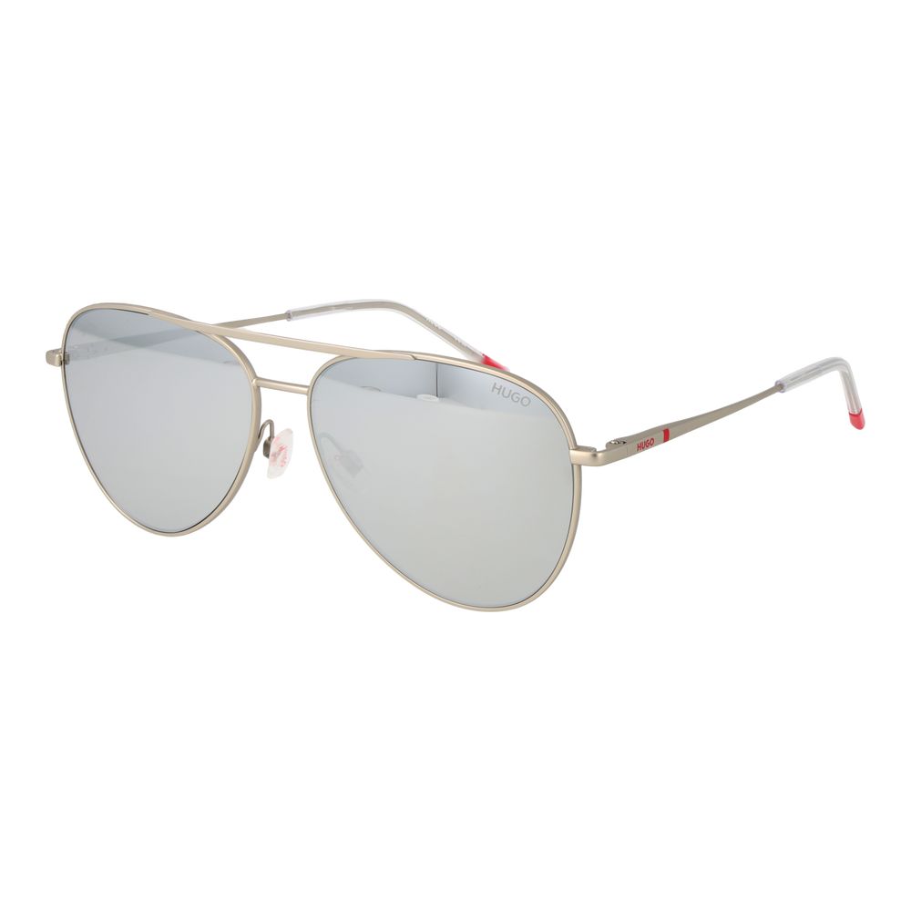 Hugo Boss Silver Metal Men's Sunglasses