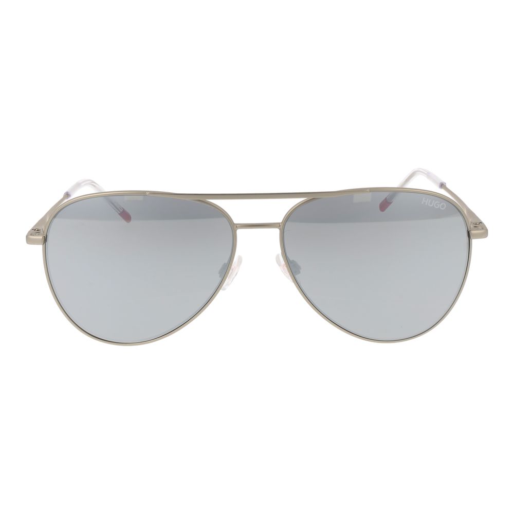 Hugo Boss Silver Metal Men's Sunglasses