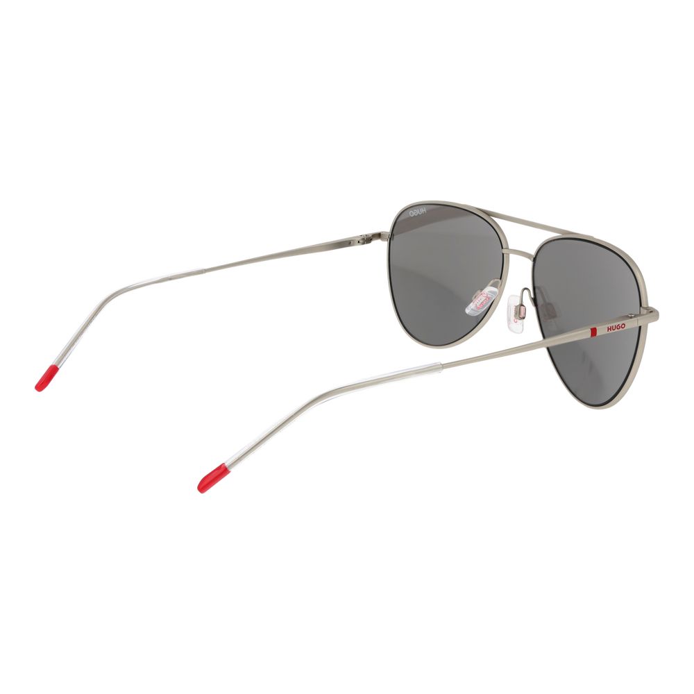 Hugo Boss Silver Metal Men's Sunglasses
