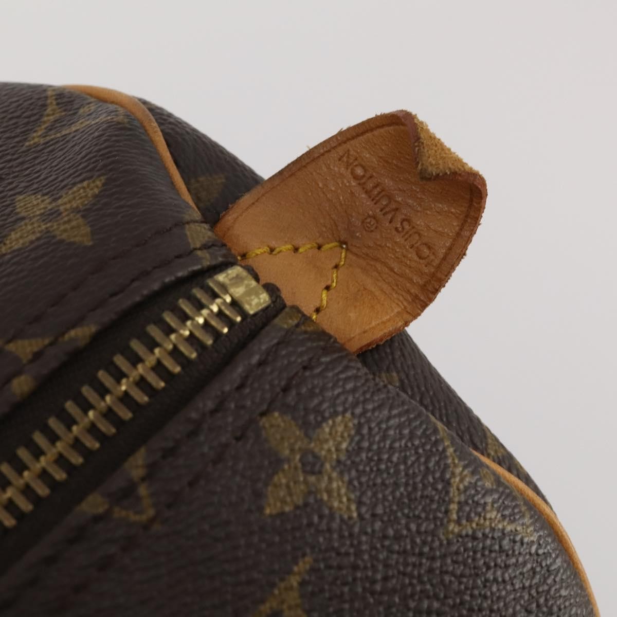Louis Vuitton Keepall Monogram Canvas Brown Canvas Travel Bag Bag (Pre-Owned)