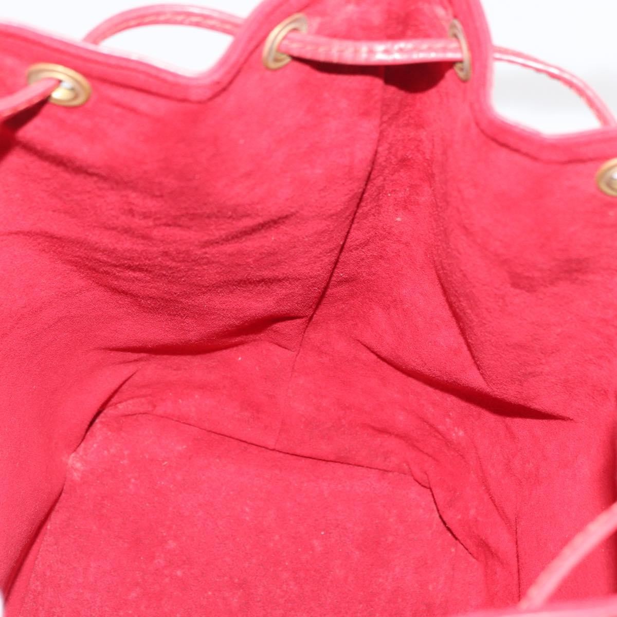 Louis Vuitton Noe Leather Red Leather Shoulder Bag Bag (Pre-Owned)