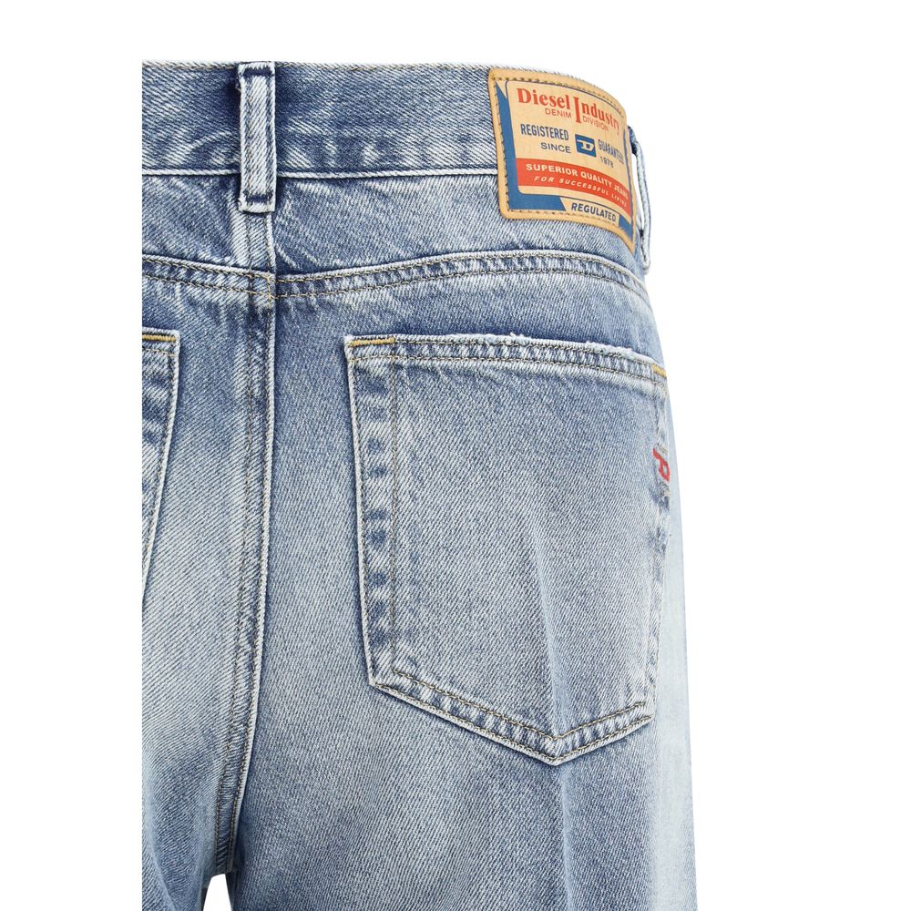 Diesel Blue Cotton Bootcut Women's Jeans