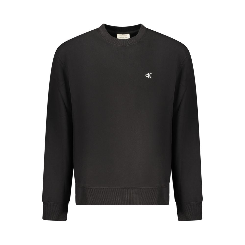 Calvin Klein Black Cotton Men's Men's Sweatshirt