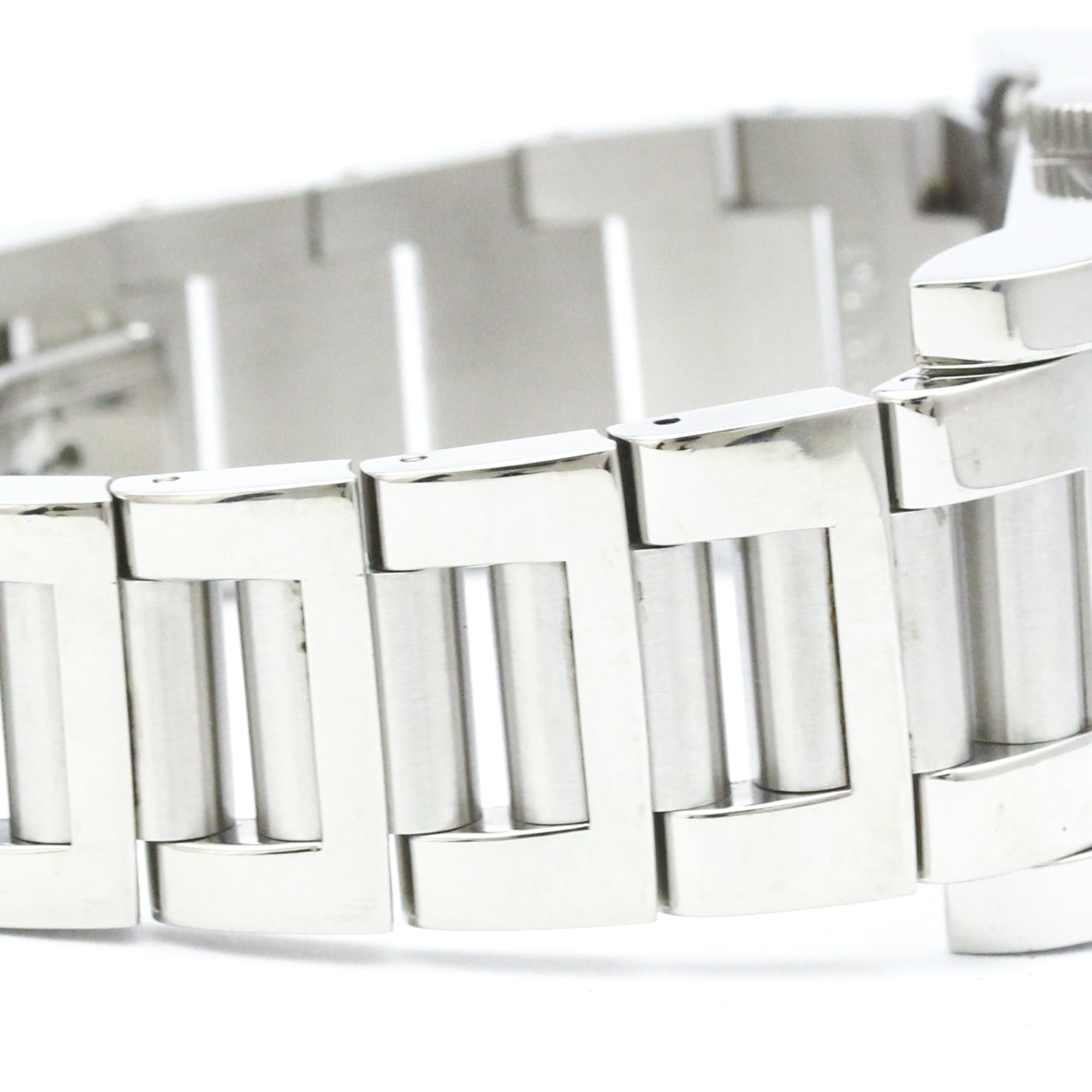 Bvlgari Rettangolo Automatic Stainless Steel Watch (Pre-Owned)