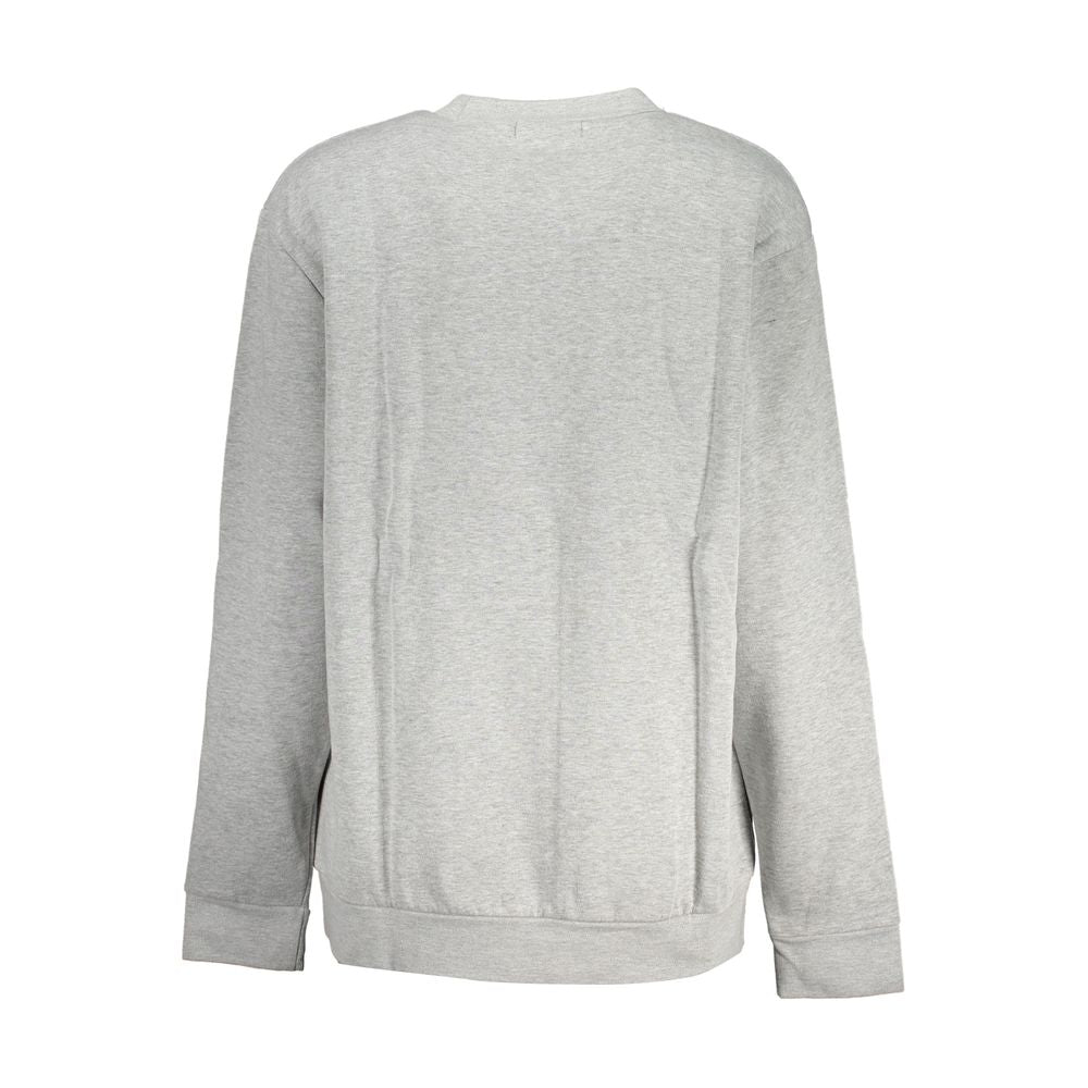 Cavalli Class Grigio Polyester Women Women's Sweatshirt