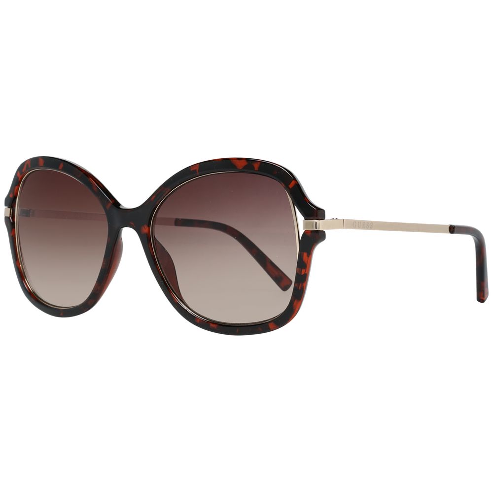 Guess Brown Metal & Plastic Women's Sunglasses