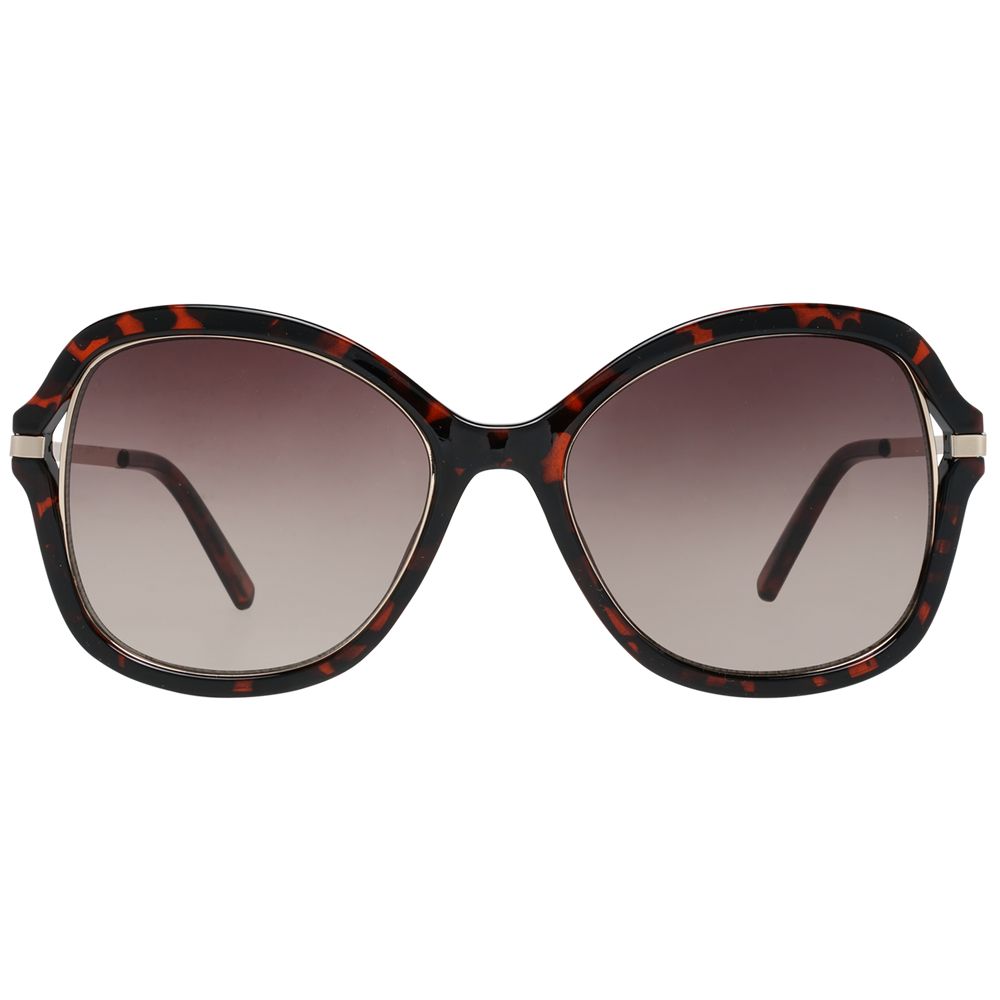 Guess Brown Metal & Plastic Women's Sunglasses