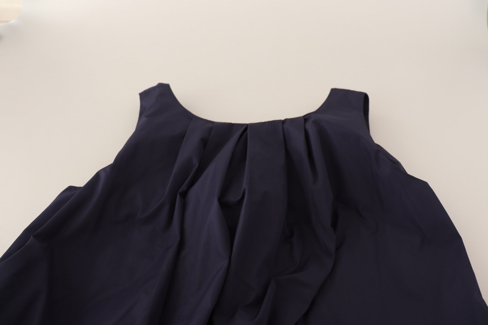 P.A.R.O.S.H. Navy Blue Sleeveless Round Neck Mermaid Long Women's Dress (Pre-Owned)