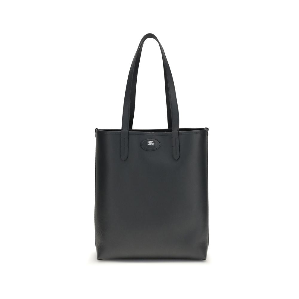 Burberry Black Calf Leather Bos Taurus Shoulder Men's Bag