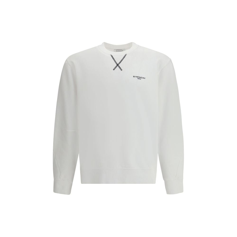 Givenchy White Cotton Men's Sweatshirt